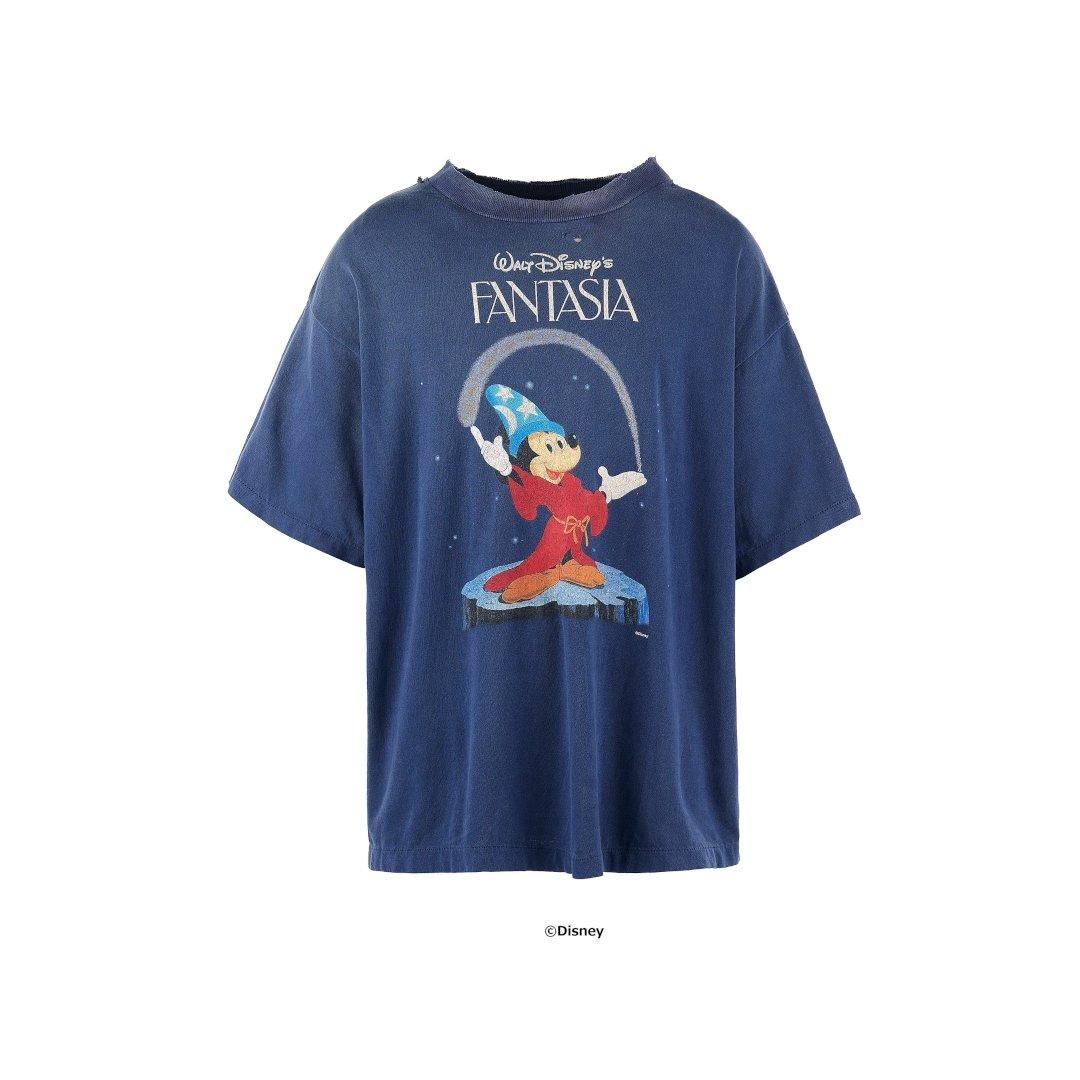 SAINT Mxxxxxx 【セント マイケル】 DNF_SS TEE/FANTASIA NAVY SAINT Mxxxxxx 【セント マイケル】 DNF_SS TEE/FANTASIA NAVY