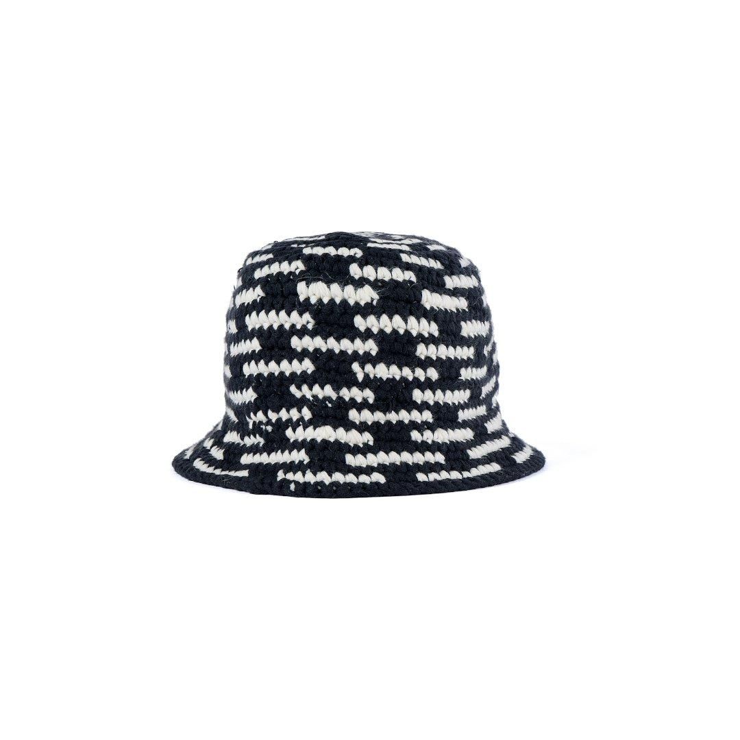予約)SAINT Mxxxxxx 【セント マイケル】 KNIT BUCKET HAT BLACK 予約)SAINT Mxxxxxx 【セント マイケル】 KNIT BUCKET HAT BLACK