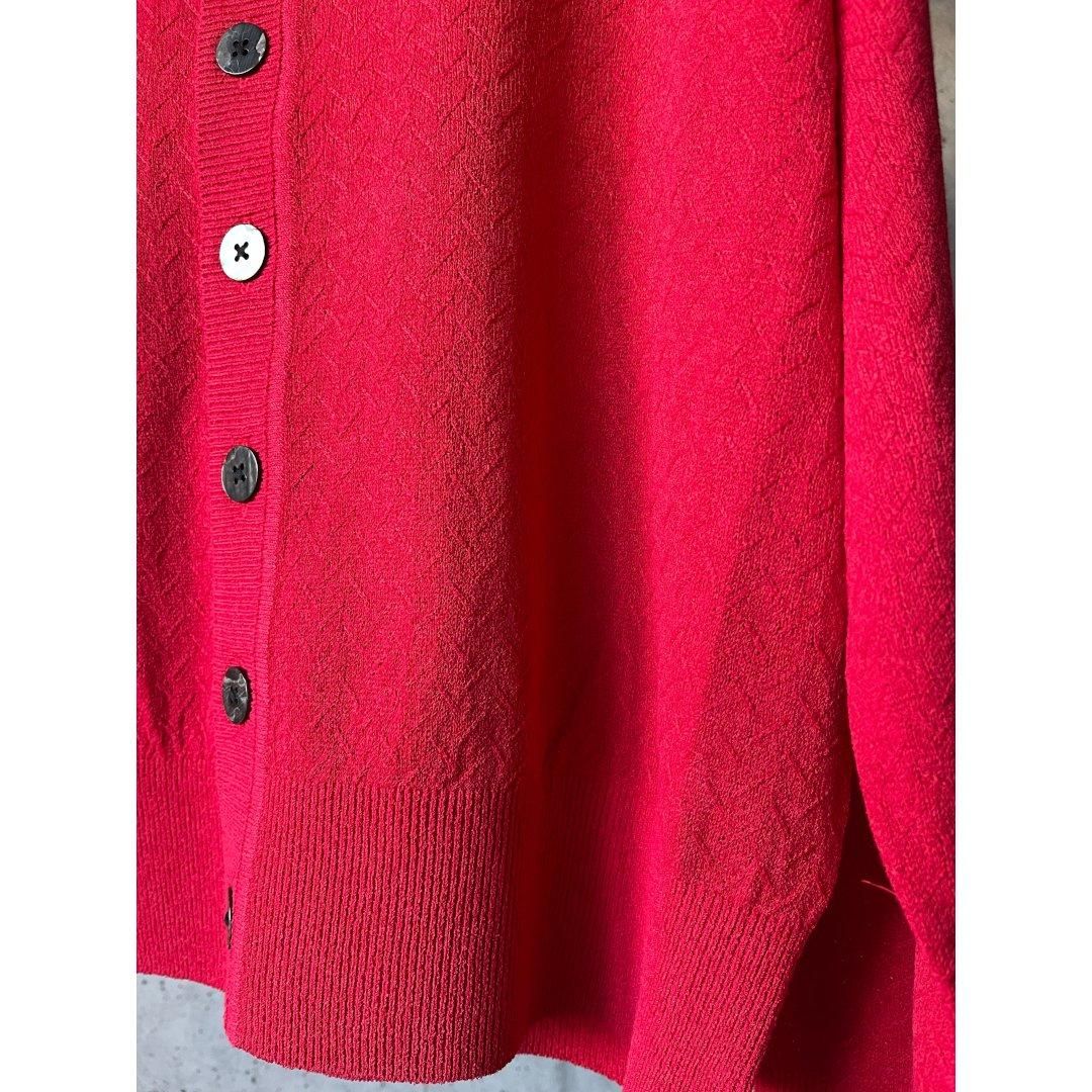 SUGARHILL【シュガーヒル】 GIMA BOUCLE KNIT SWEATER RED