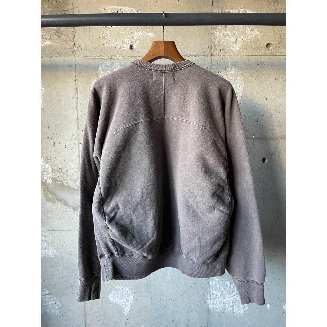 SUGARHILL【シュガーヒル】 PIGMENT DYE SWEATER DARK PURPLE