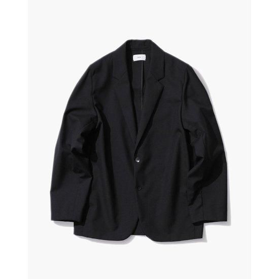 ATON ڥȥ WOOL TROPICAL | TAILORED JACKET BLACK (AT-JKAGGM0700)