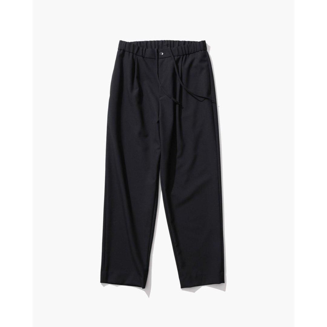 ATON・エイトン・GIZA OXFORD TAPERED PANTS・ブラック GIZA OXFORD TAPERD PANTS (PRAGIM0109) | ATON / パンツ (MEN