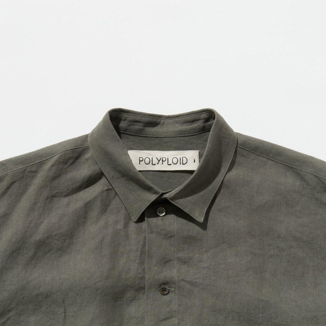 Polyploid - SHIRT JACKET C チャコール - Size2 Polyploid - SHIRT JACKET C チャコール - Size2
