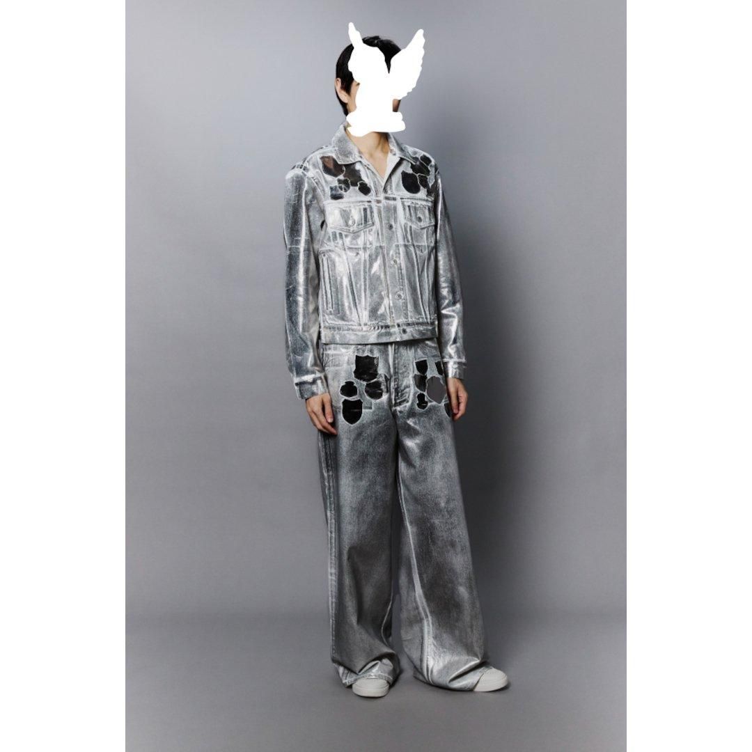 パンツ MASU EMBLEM BAGGY JEANS 25SS】MASU エムエーエスユー / 