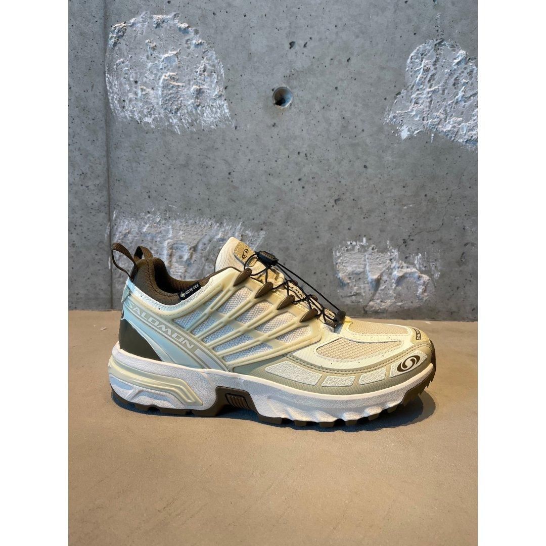 SALOMON| ACS PRO GORE-TEX Vanilla/Green Haze/Stone Gray (L47736200) 