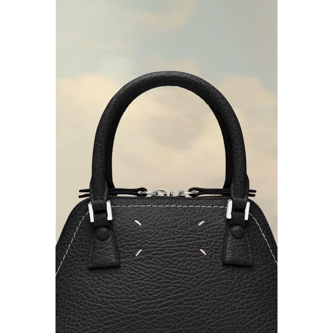 Maison Margiela 黒マルジェラ 5ACマイクロ メゾンマルジェラ Maison Margiela ハンドバッグ 5AC マイクロ