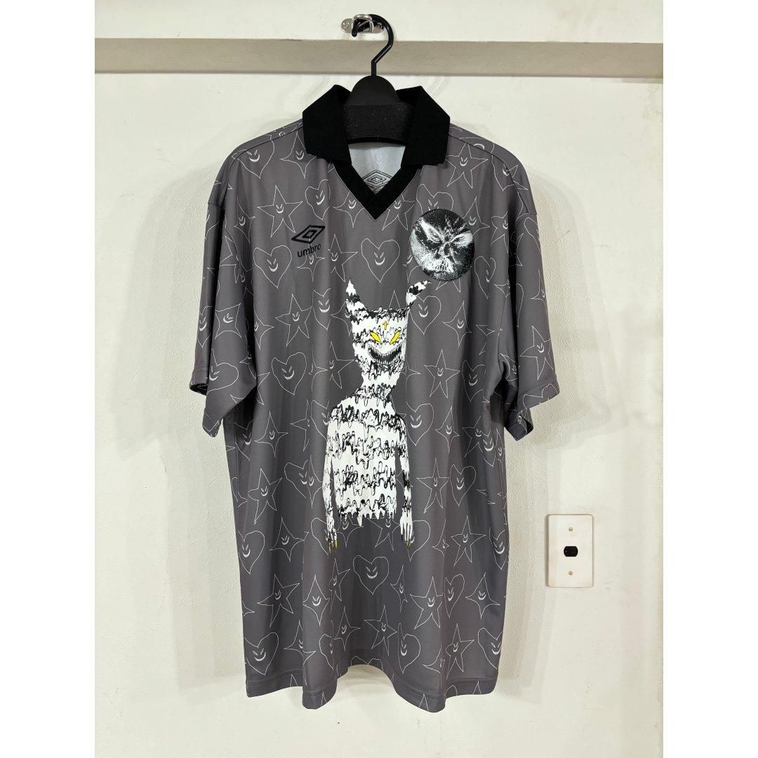 KIDILL ڥǥ GAME SHIRT UMBRO COLLABORATION GREY (KL917)