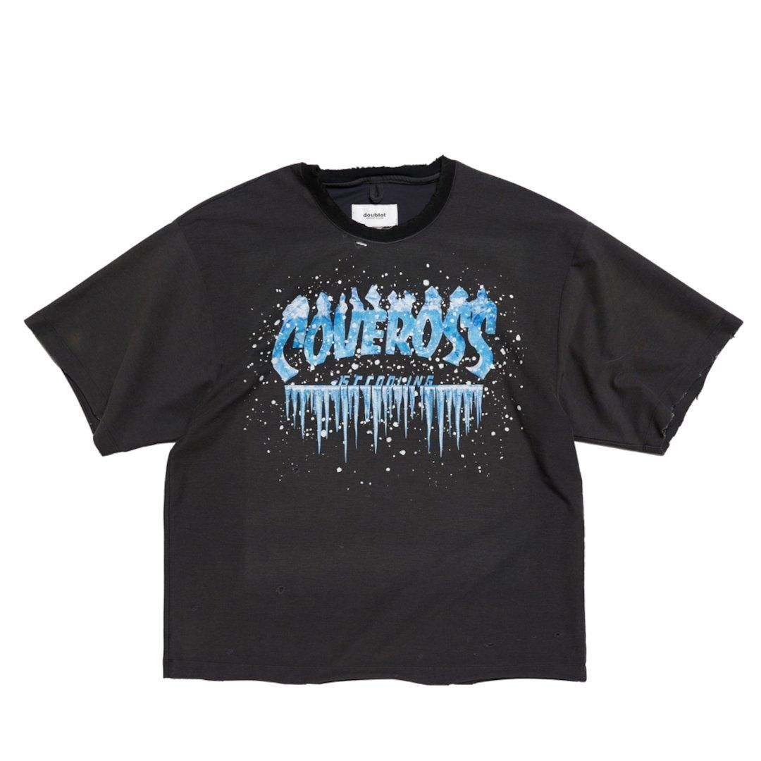 doublet|ダブレット ULTRA FREEZER REGULAR FIT T-SHIRT BLACK doublet|ダブレット ULTRA FREEZER REGULAR FIT T-SHIRT BLACK