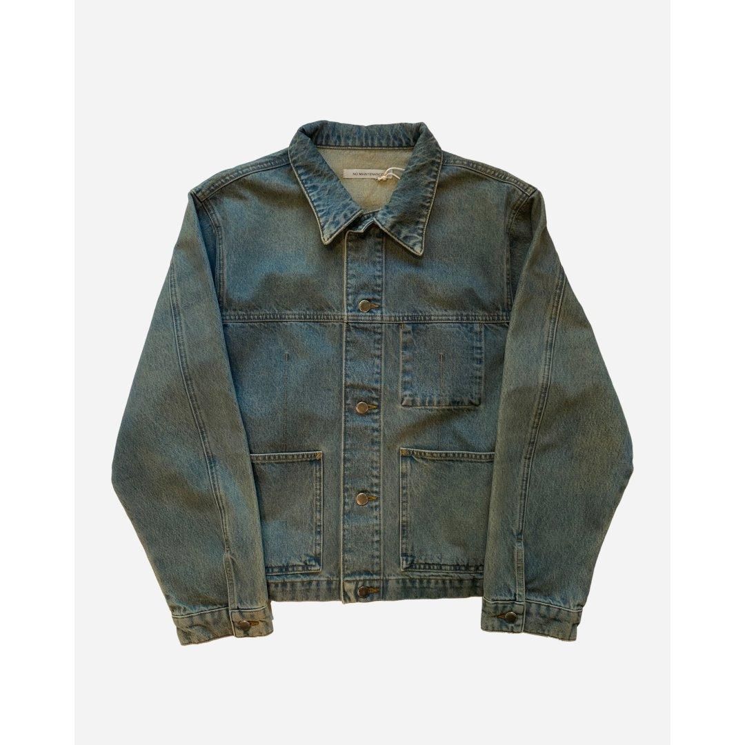 NO MAINTENANCE ノーメンテナンス デニムジャケット Washed Black Torai Jacket | NO MAINTENANCE(ノーメンテナンス