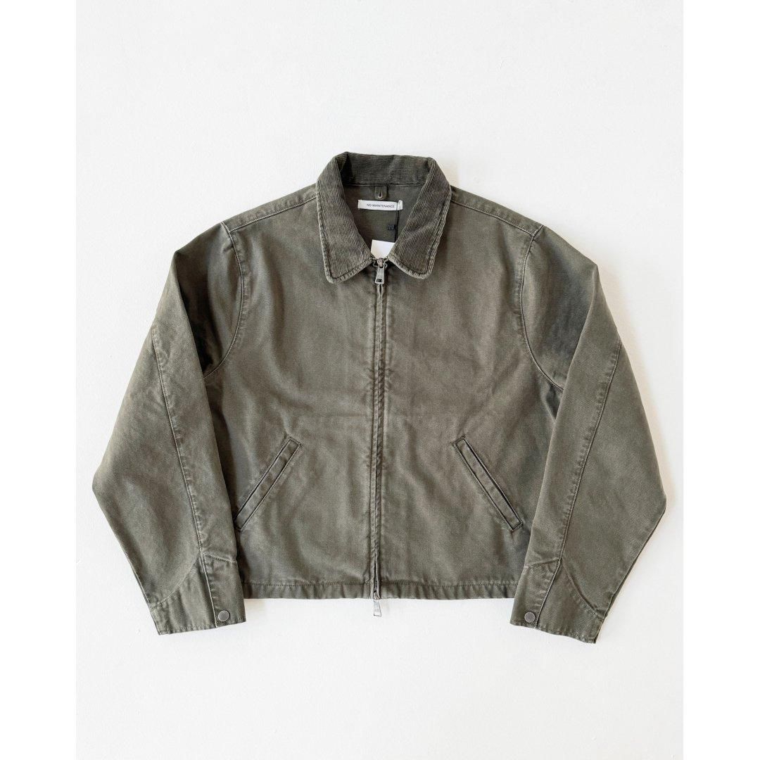 NO MAINTENANCE|Ρƥʥ  MECHANIC JACKET OLIVE (NM_0074D)