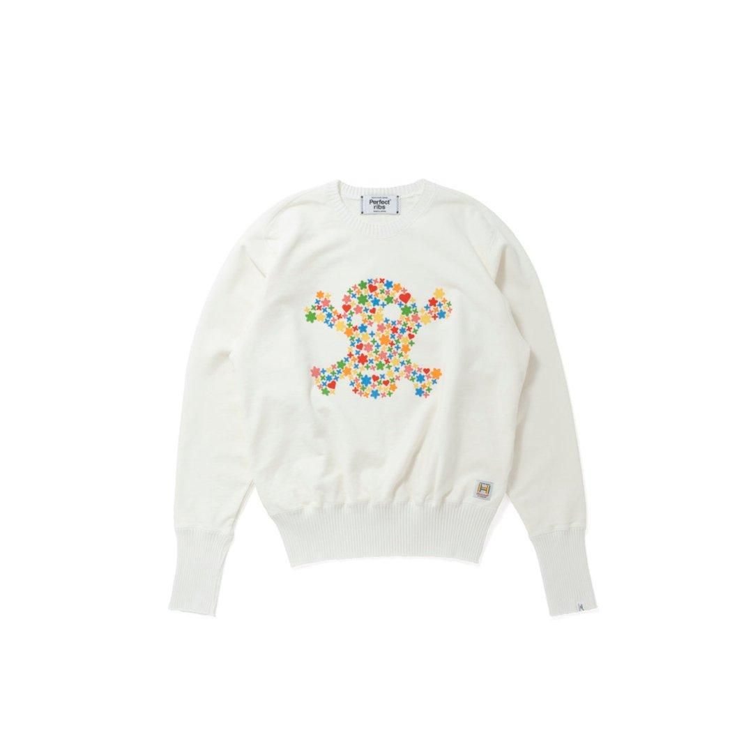 Perfect ribs|ѡեȥ֥HAROSHI Strange Sleeve Crew Neck Sweat Shirt / WHITE (PR512013H1)