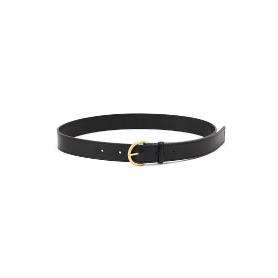 【メーカー公式ショップ】 ETRE 【エトレ】 (1225173121-0) BLACK Dリングレザーベルト 小物