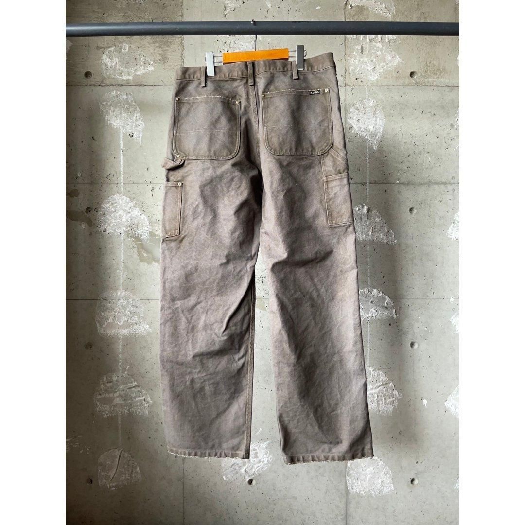 KAMIYA Boro Duck Painter Pants - Grey | Garmentory