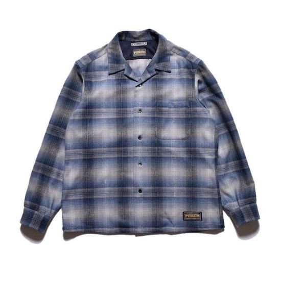 MINEDENIM 【マインデニム】 PENDLETON W.Plaid Open Collar SH/BPT