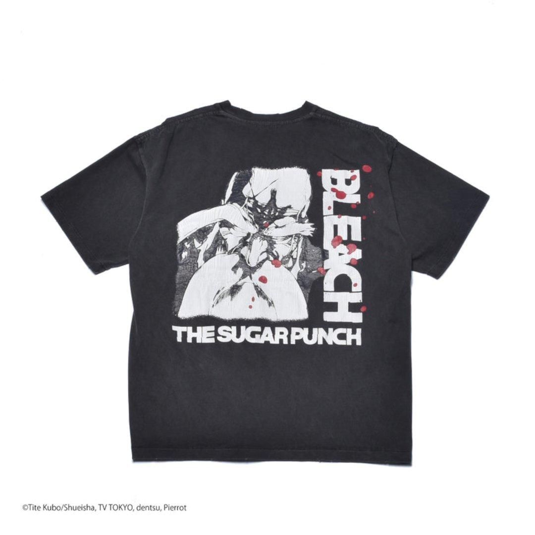 THE SUGAR PUNCH|奬ѥ BLEACH S/S T-Shirt (GENRYUSAI)/ BLACK (TBLM24AM004)