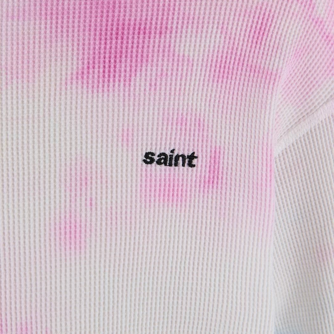 SAINT Mxxxxxx 【セント マイケル】 LS/ THERMAL TEE/ TIE DYE