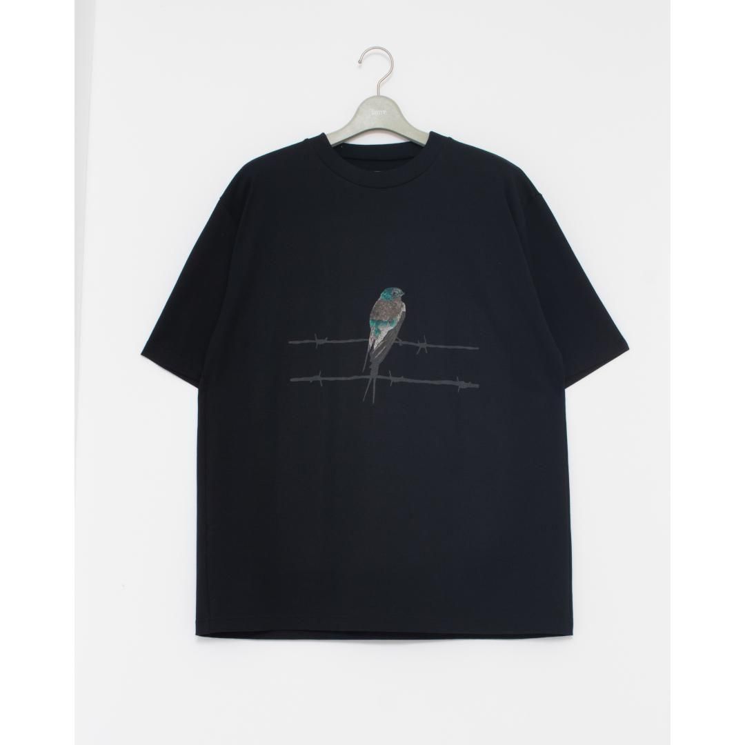 Tammeڥ SWALLOW EMBROIDERY T-SHIRT BLACK (25S0247)