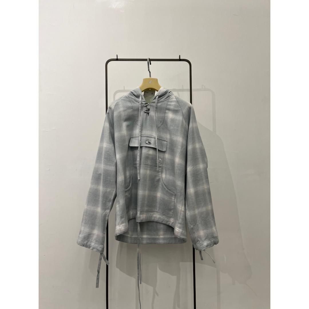 FAF Fake as flowers Mexican shirts parka/GRAY (003121101)