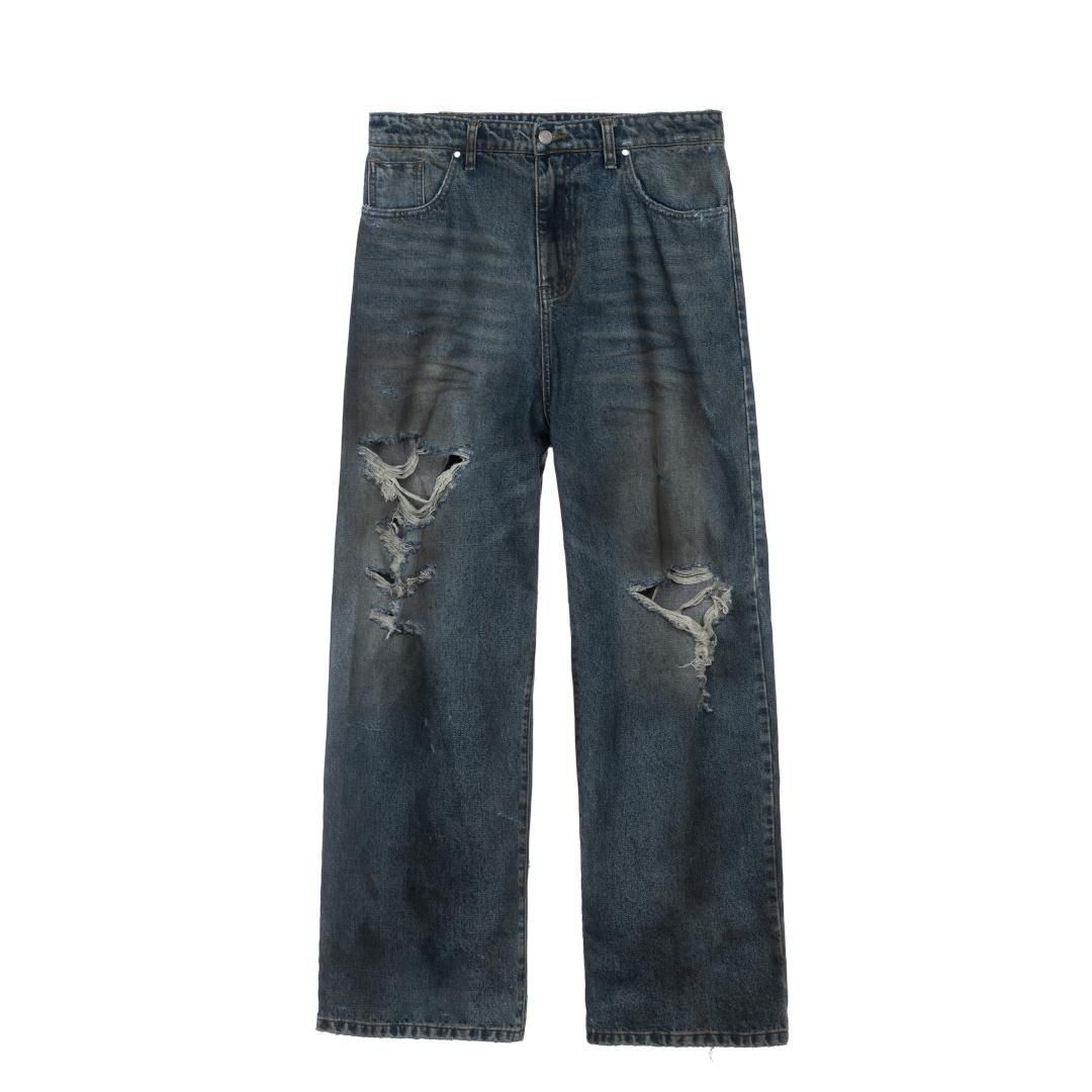 BasketcaseڥХåȥ LAX BAGGY DENIM JUNKYARD WASH/MULTI (LAX BAGGY)