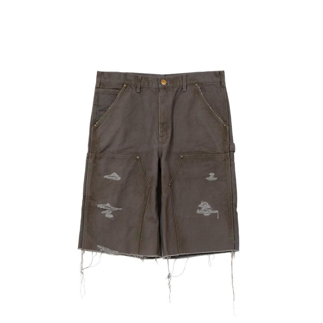 KAMIYA ڥߥ  BORO Duck Painter Bermuda Pants GRAY (G14PT093)
