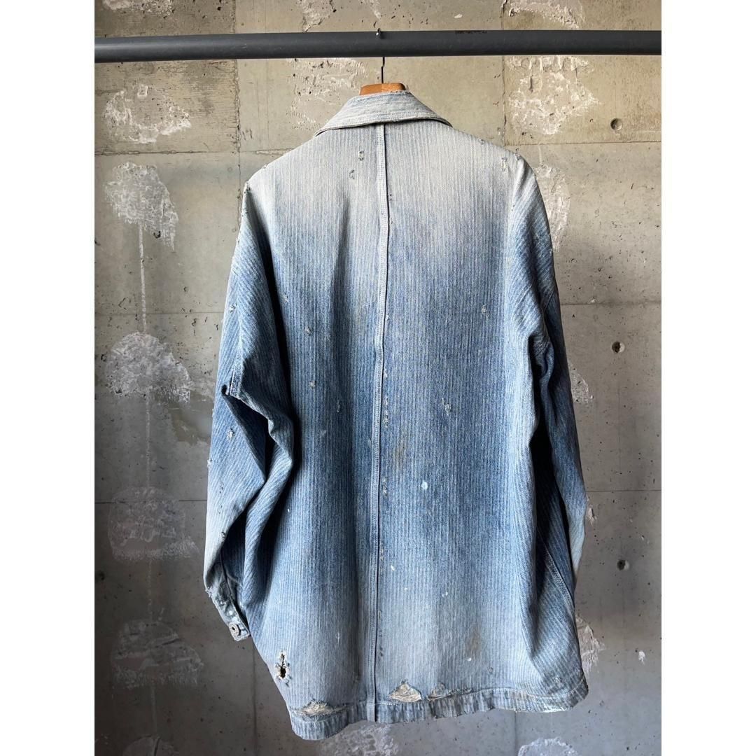 Maison MIHARA YASUHIRO|ミハラヤスヒロ AGED CHORE JACKET INDIGO