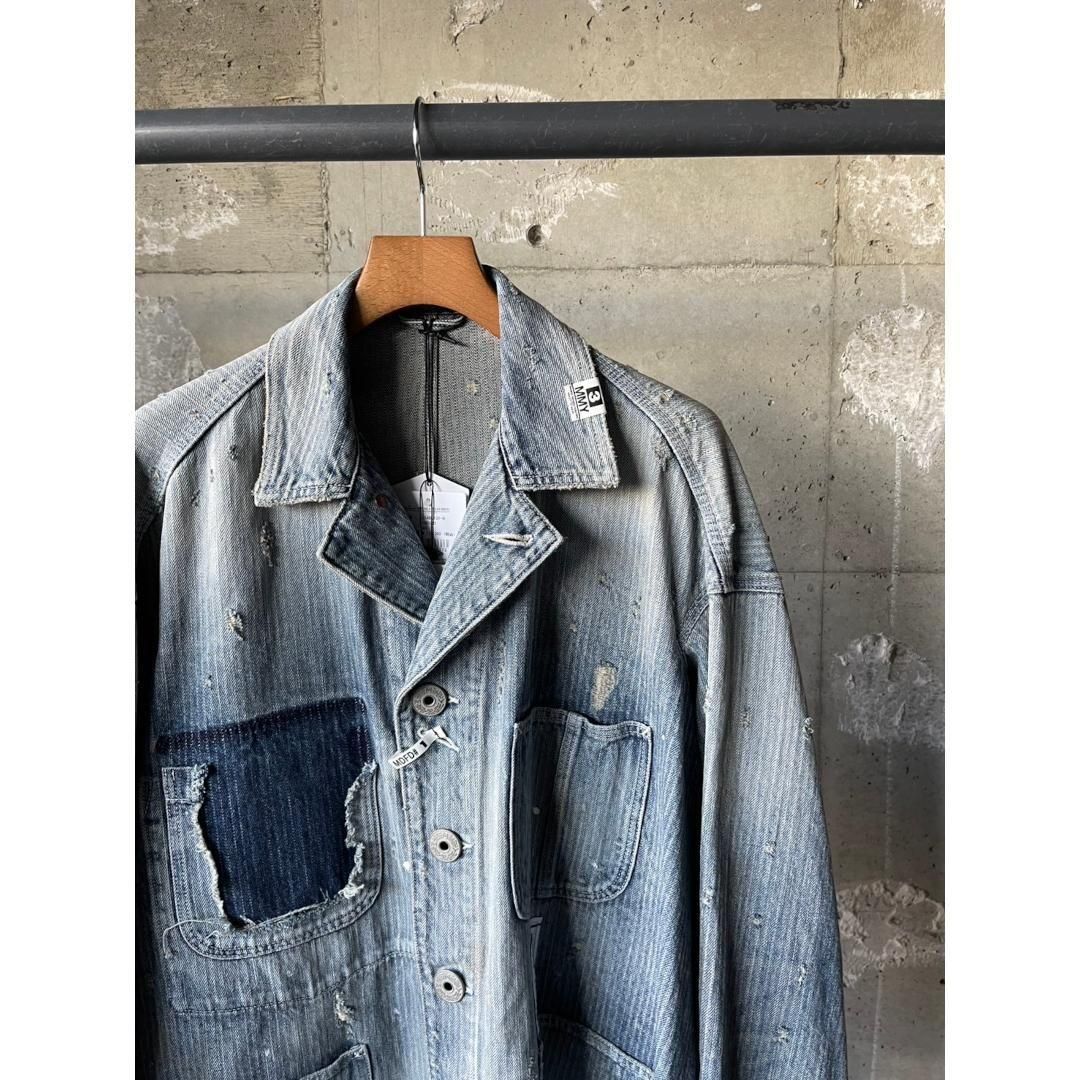 ジャケット・アウター Maison MIHARA YASUHIRO Aged Chore Jacket Maison MIHARA YASUHIRO メゾンミハラヤスヒロ SS25 AGED CHORE