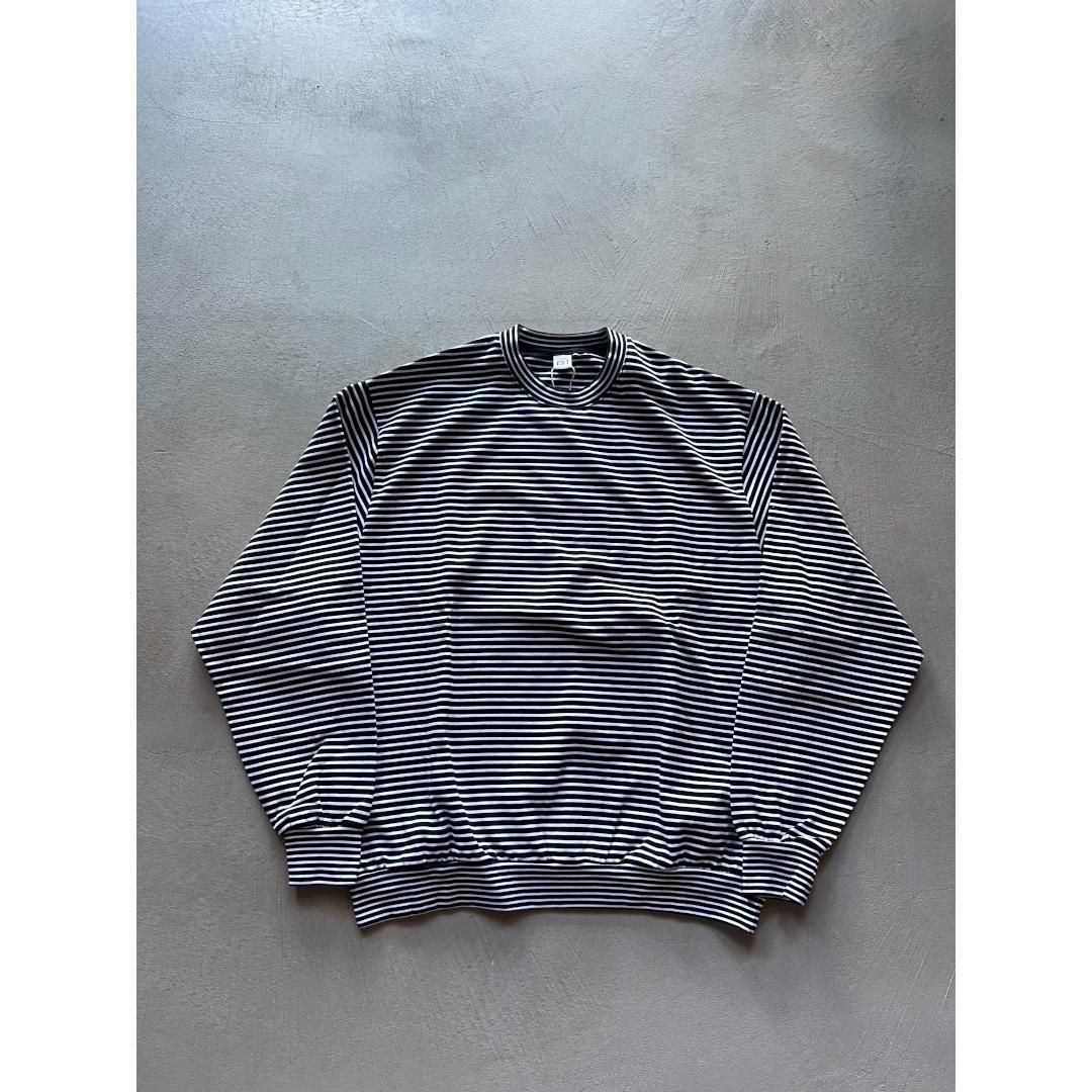 ES.1|  BORDER LS T-SHIRTS BLACK (T004)