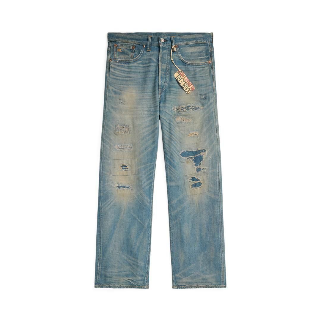RRL|ダブルアールエル 5-pocket Plainfield selvedge jeans BLUE