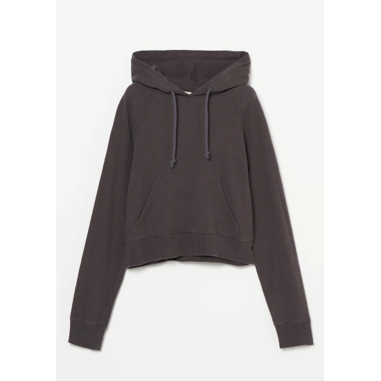 INSCRIRE ڥ󥹥ꥢCotton Linen Hoodie Tight Fit CHARCOAL GREY (IC251DAI25SSBC105) 