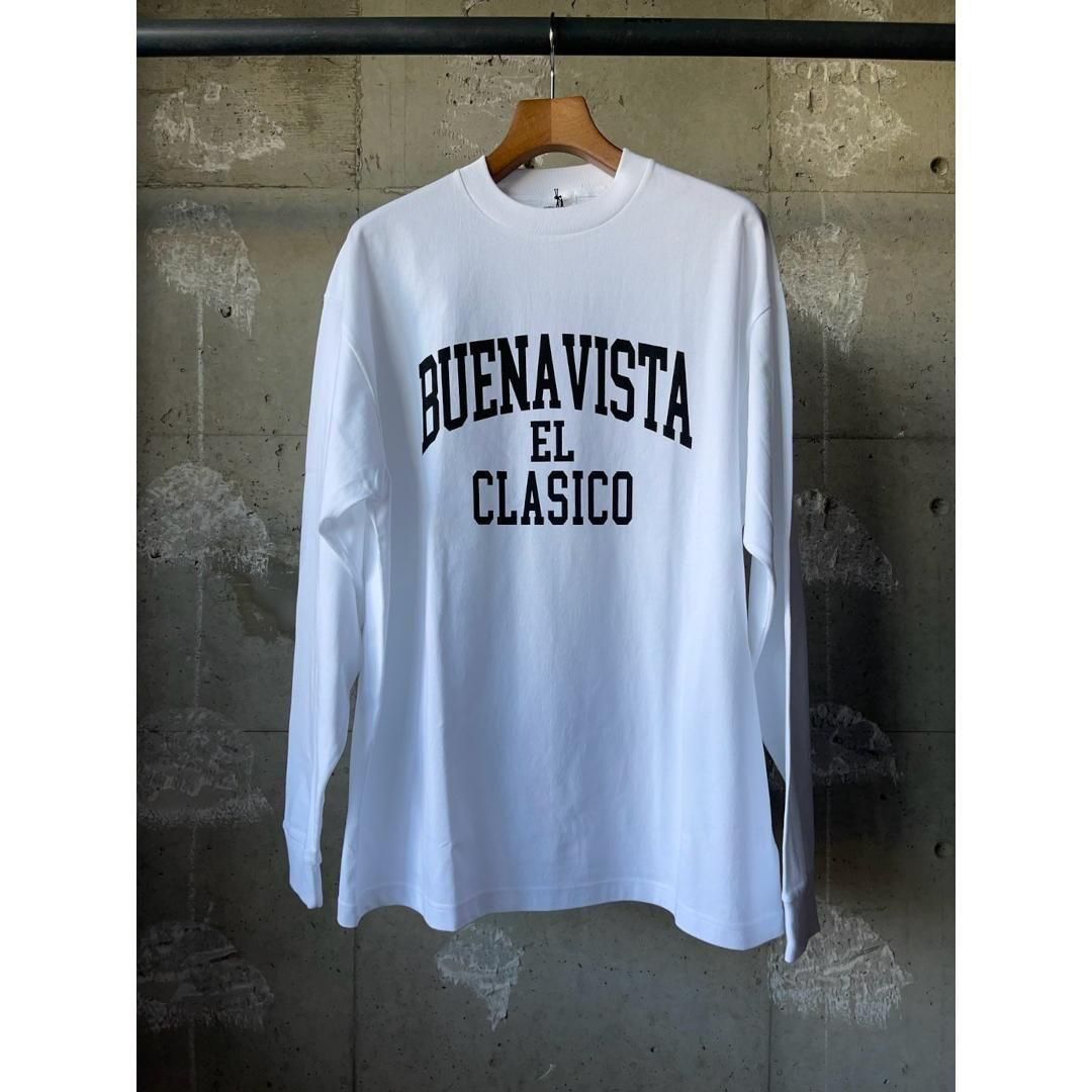 BUENAVISTA|֥ʥӥ BV COLLEGE LOGO L/S TEE WHITE (BV-CUT2501010)