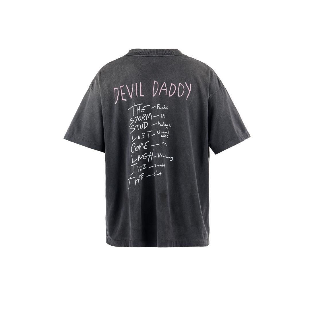 SAINT Mxxxxxx 【セント マイケル】 SS TEE/DEVIL DADDY/BLACK