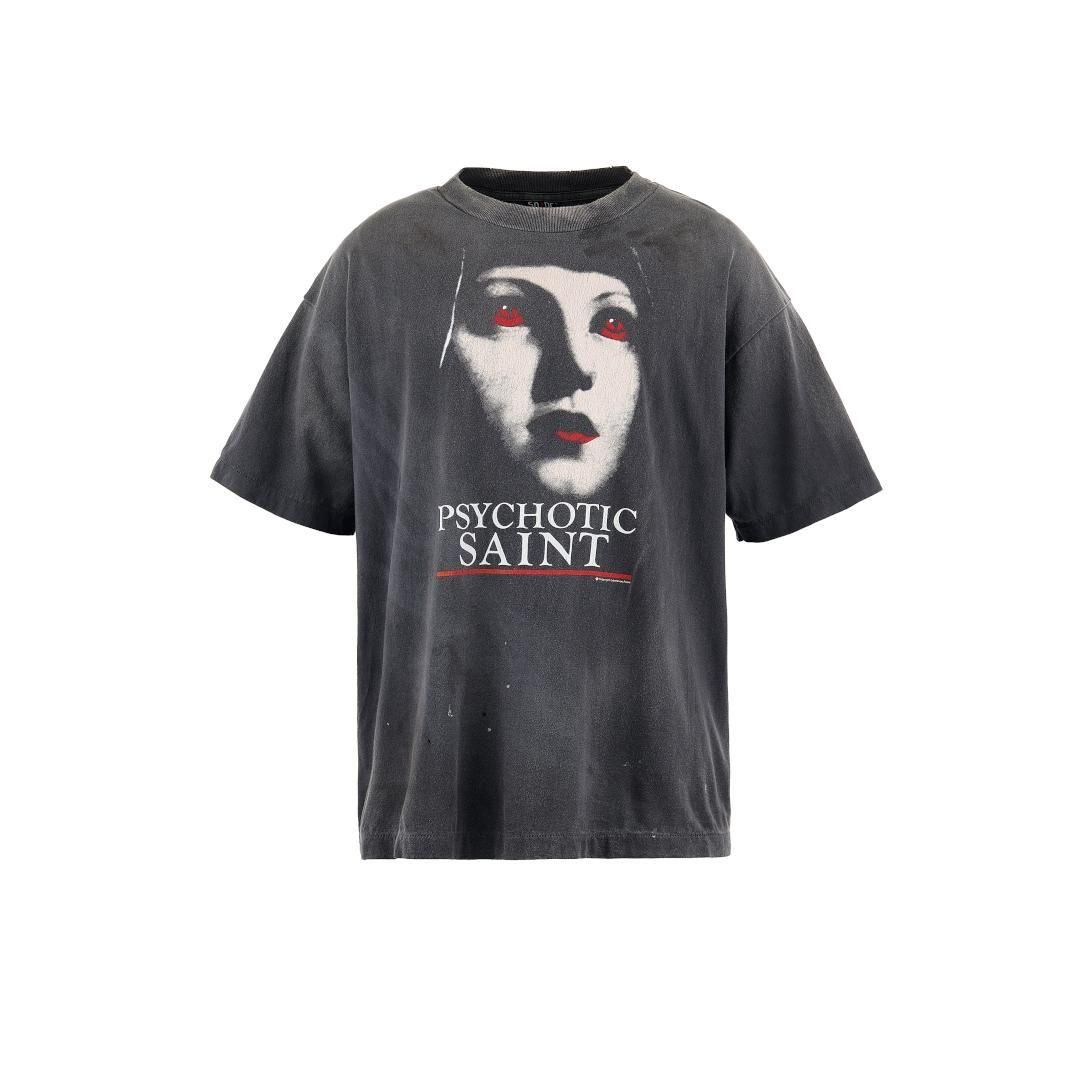 SAINT Mxxxxxx 【セント マイケル】 SS TEE/PSYCHOTIC SNT/BLK