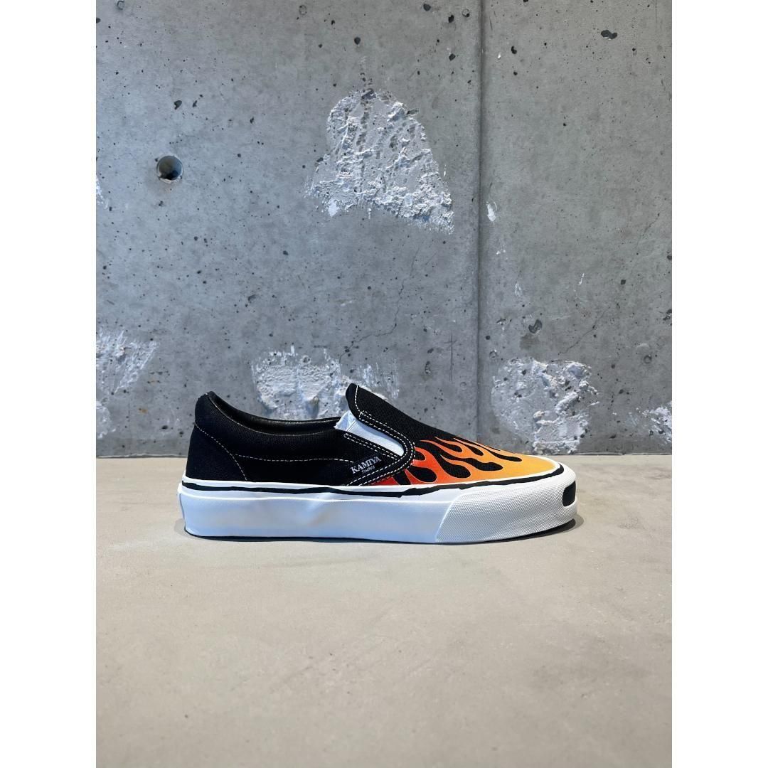 KAMIYA ڥߥ CORNELL FIRE SNEAKERS BLACK (G14FW704) 