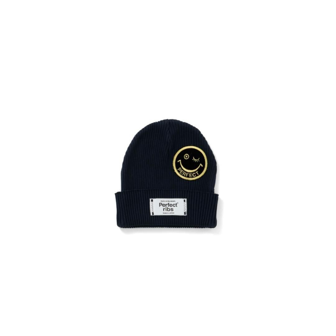 Perfect ribsڥѡեȥ֥ (SMILE Patch) RIB BEANIE CAP Royal Navy (PR512091A)