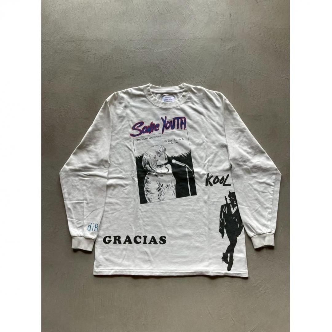  INSONNIA PROJECTS  ڥ󥽥˥ץ  MULTI PRINT LS TEE TYPE-B WHITE (IP-SY-022)