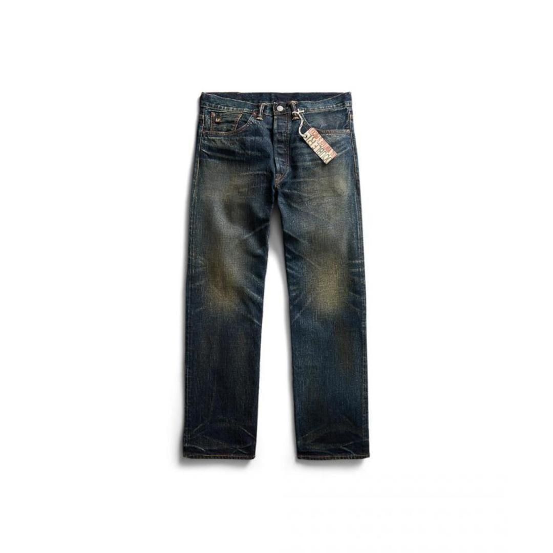 RRL|֥륢륨  Vintage 5-pocket fitted selvedge jeans BLUE (MNRRDNM10920066) 