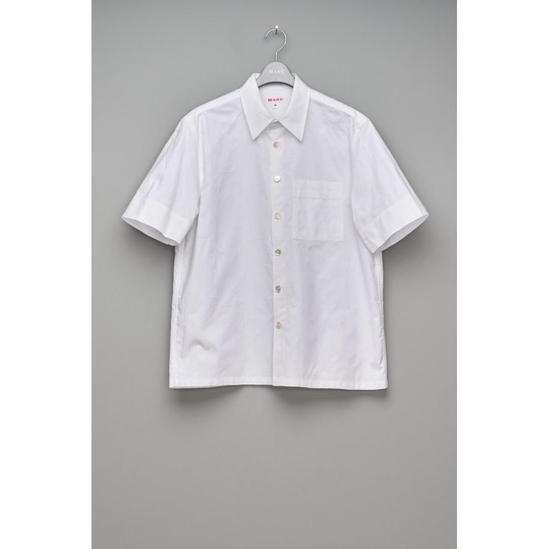 MASU 【エムエーエスユー】 ANGEL HALF SLEEVE SHIRT WWHITE