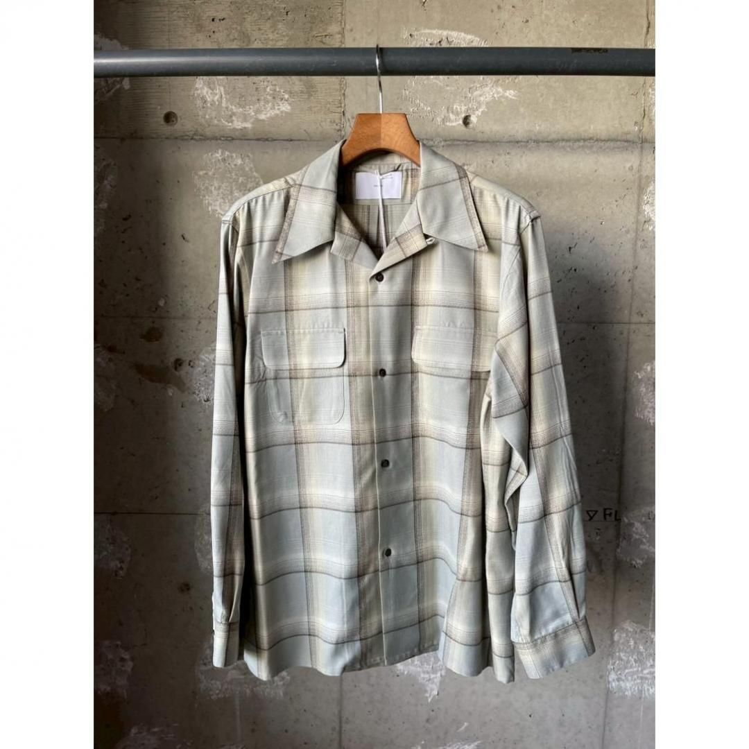 SUGARHILL【シュガーヒル】 OMBRE PLAID OPEN COLLAR SHIRT SUGARHILL【シュガーヒル】 OMBRE PLAID OPEN COLLAR SHIRT