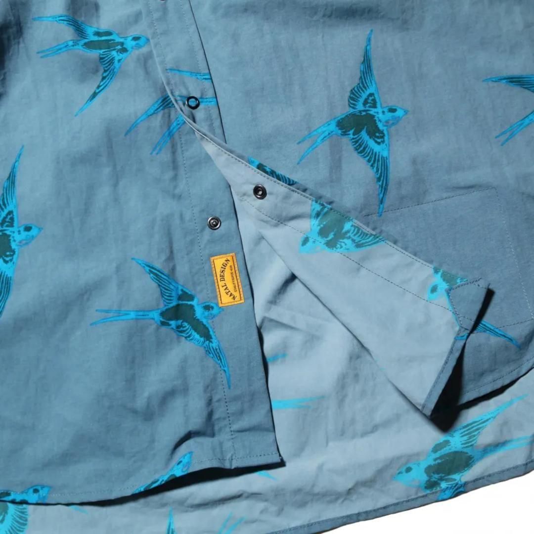 NATAL DESIGN | ネイタルデザイン HOME BOUND SS SHIRTS 2 NAVY (TS-110NV)