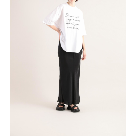 SACRAڥ ACETATE VINTAGE TWILL SKIRT BLACK (125210122) 