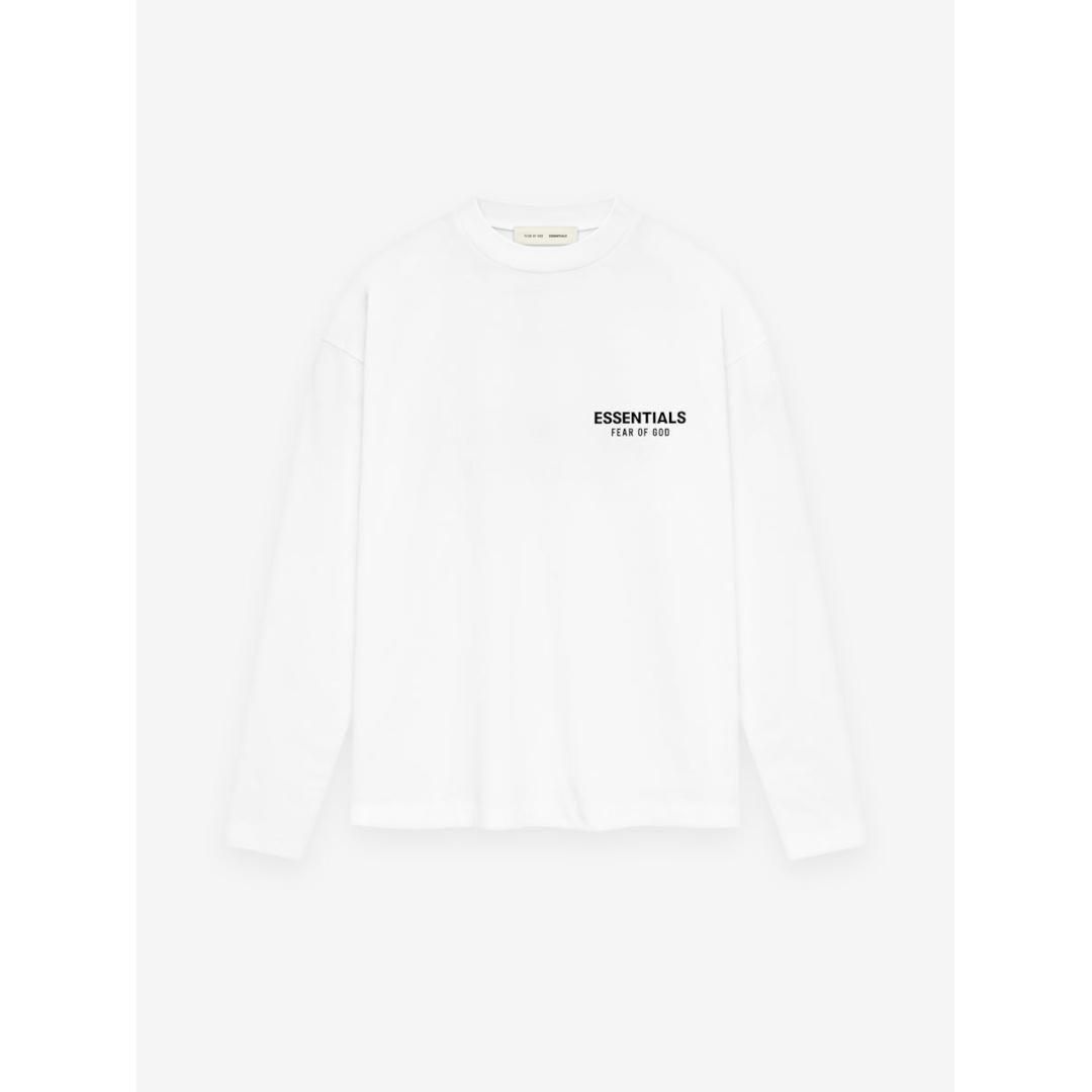 ESSENTIALS  å󥷥륺  Classic Long Sleeve Tee BRIGHT WHITE  (125AS254202F) 