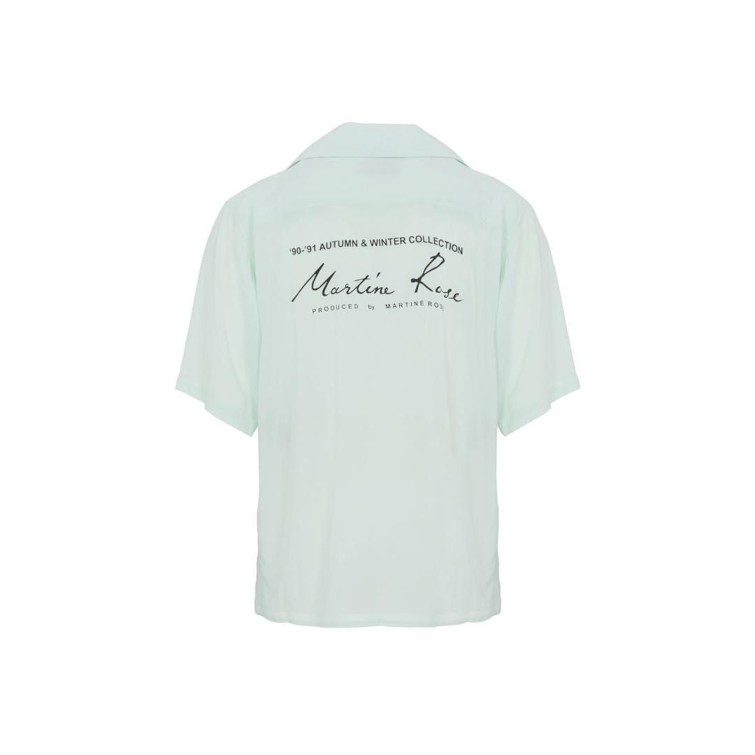 Martine Rose 【マーティンローズ】 HAWAIIAN SHIRT GREEN MINT