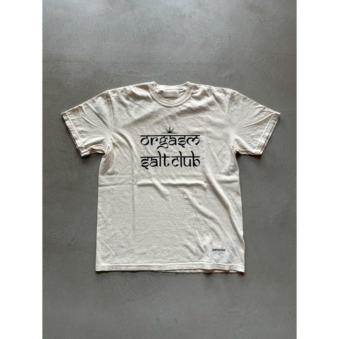 PARATRAITڥѥȥ쥤ȡ ORGASM SALT CLUB TEE OFF WHITE (PT25S123) 