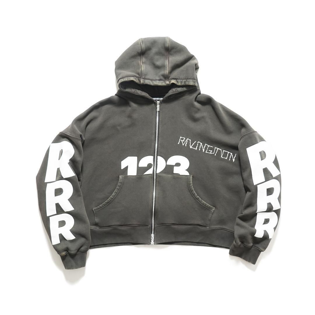 RRR123 ジップアップパーカー USO-123 CVA ZIP HOODIE RRR123|アールアールアール123 USO-123 CVA ZIP HOODIE MECHANIC