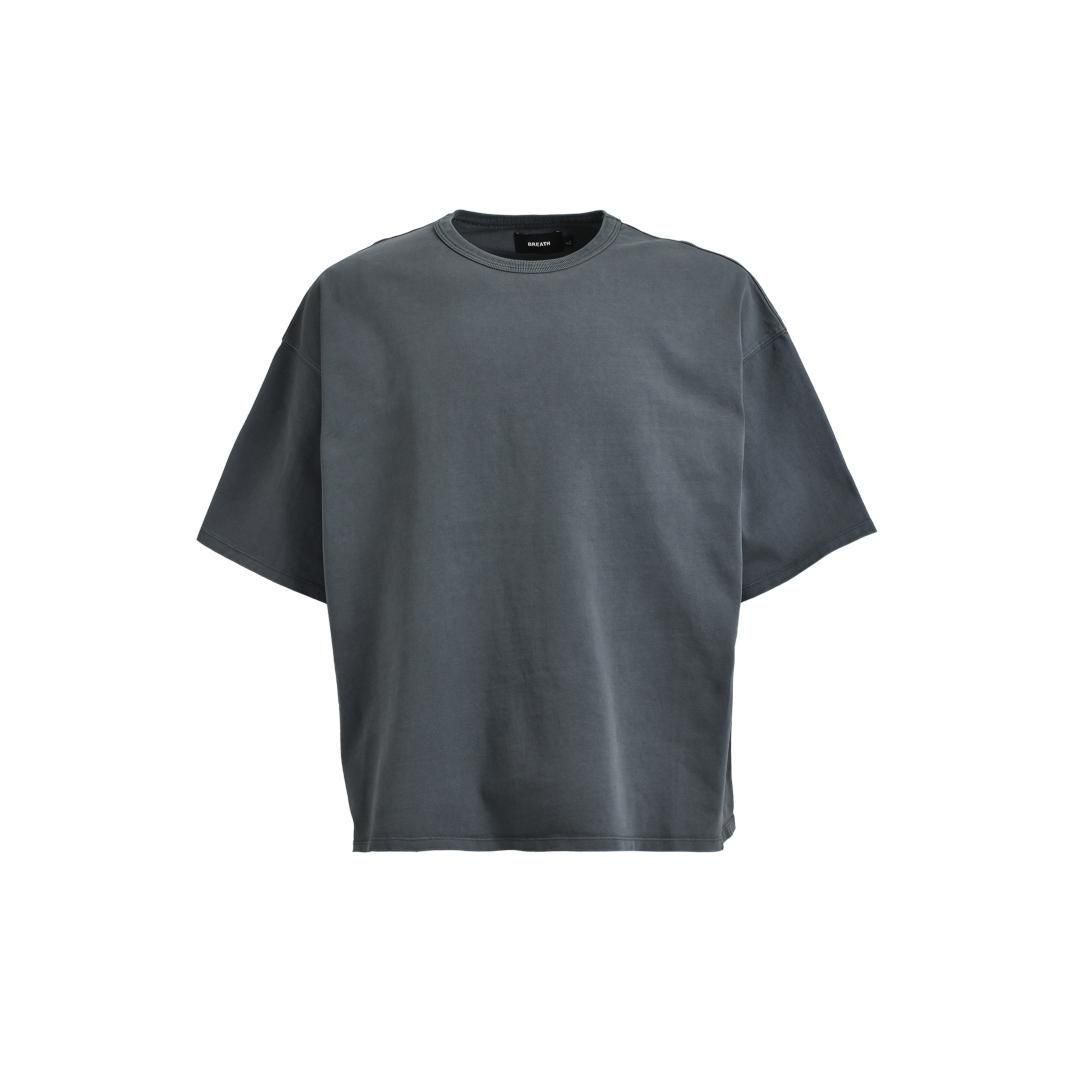 BREATH|֥쥹 NEWRICH WIDE CROPPEDD TEE / BLACK (BR25SS-C5011)