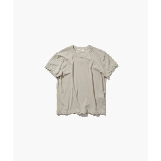 ATON ڥȥ FRESCA SINGLE JERSEY | COMPACT T-SHIRT BEIGE (AT-KKAGGM0402)