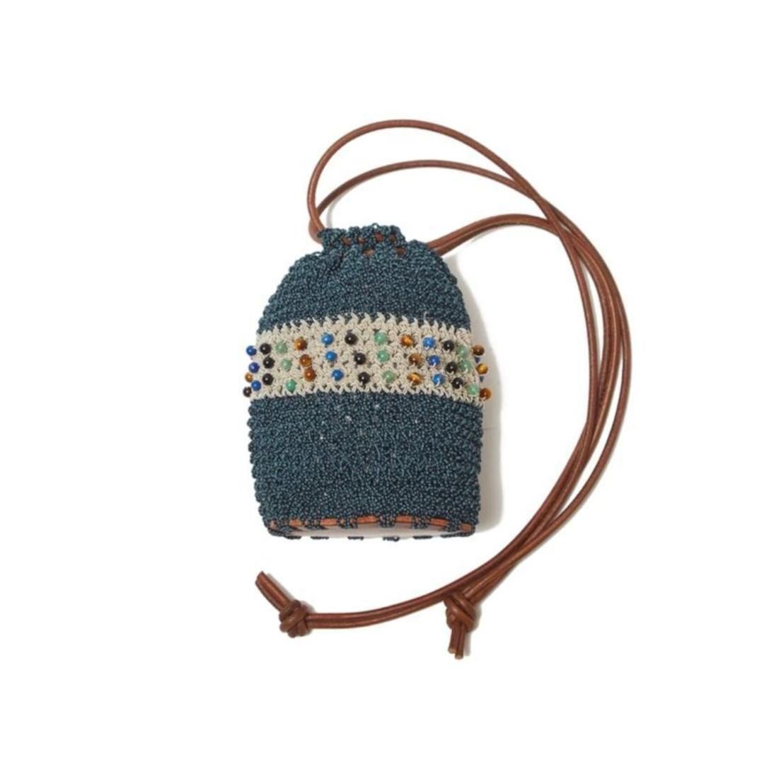 SUGARHILL 【シュガーヒル】 Knitting Beads Bag SMALL MINT