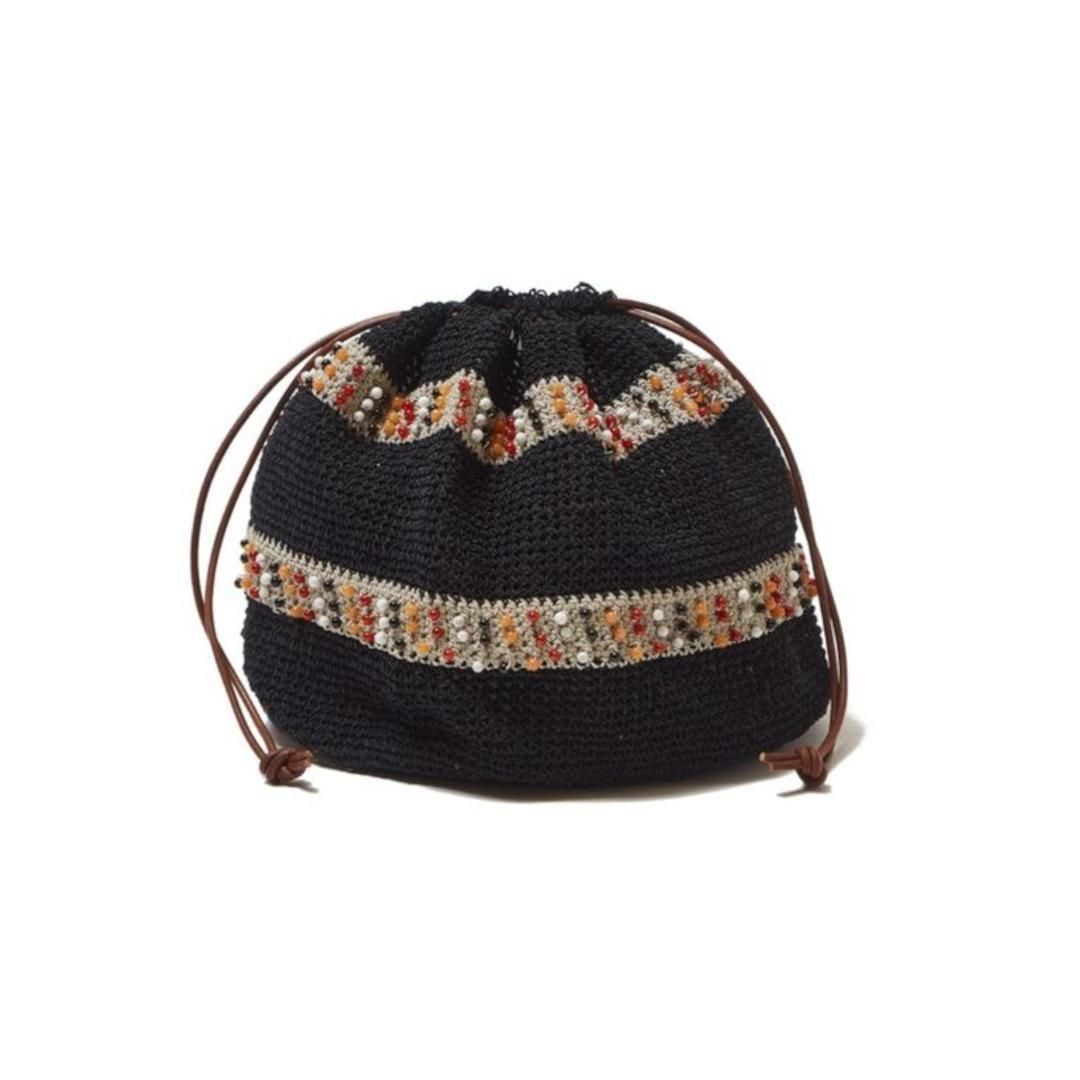SUGARHILL ڥ奬ҥ Knitting Beads Bag LARGE BLACK (25881001)