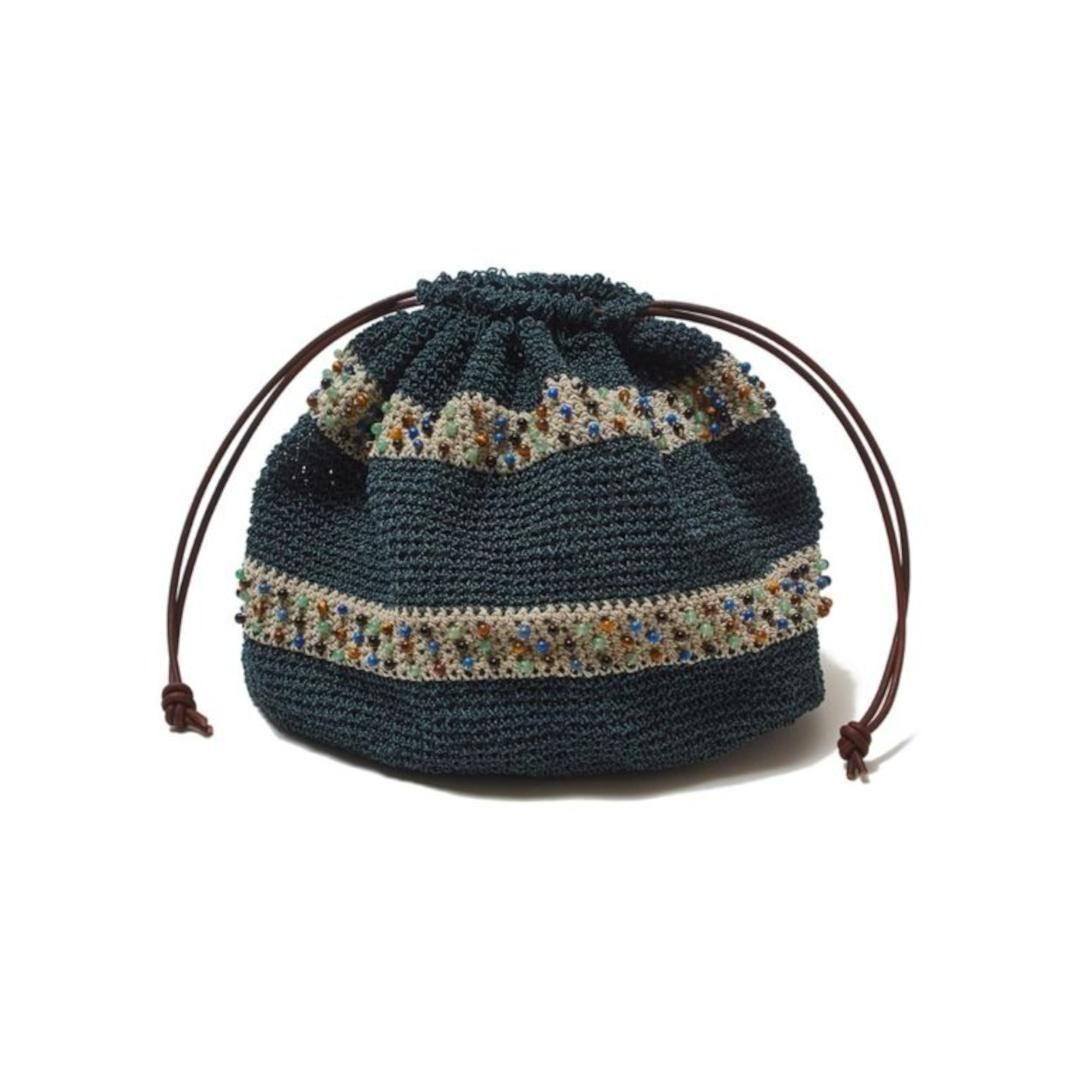 SUGARHILL 【シュガーヒル】 Knitting Beads Bag LARGE MINT