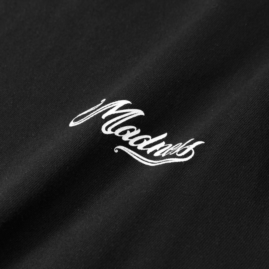 MADNESS Tシャツ ブラック MADNESS|マッドネス MADNESS BADGE (L) UNIFORM T-SHIRT BLACK